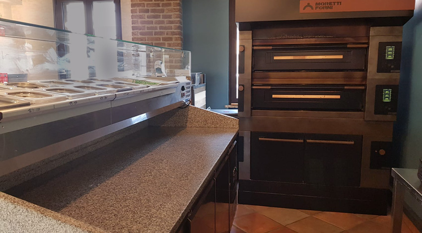 attrezzature per pizzeria